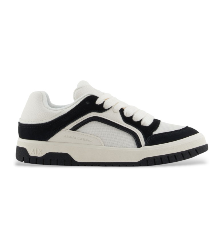 Armani Exchange Zapatillas logo blanco, negro