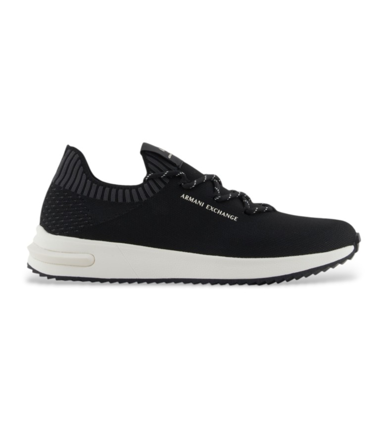 Armani Exchange Zapatillas con suela oversize negro