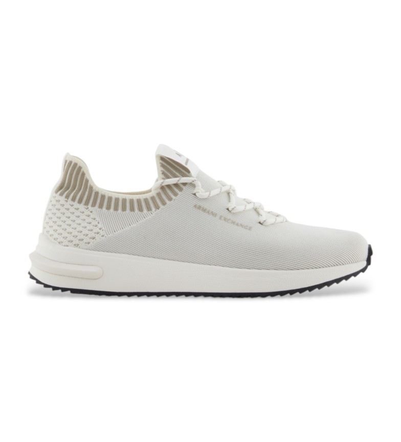 Armani Exchange Zapatillas con suela oversize blanco