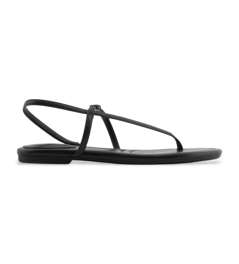 Armani Exchange Sandalias Nappa negro