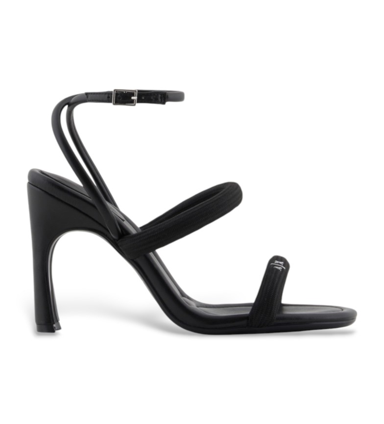 Armani Exchange Sandalias altas Webbing+ negro