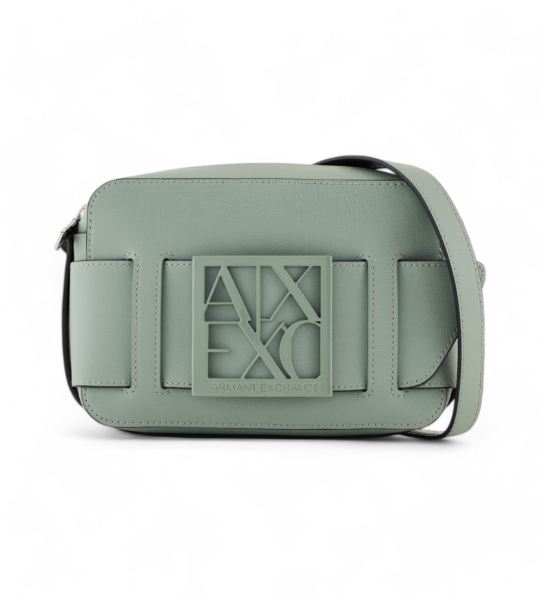 Armani Exchange Bolso bandolera verde