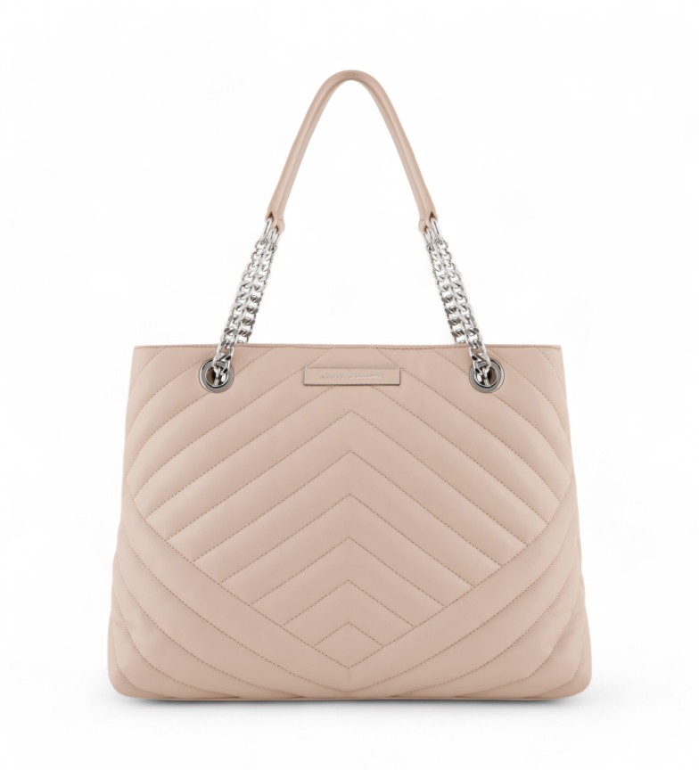 Armani Exchange Bolso Cadena nude