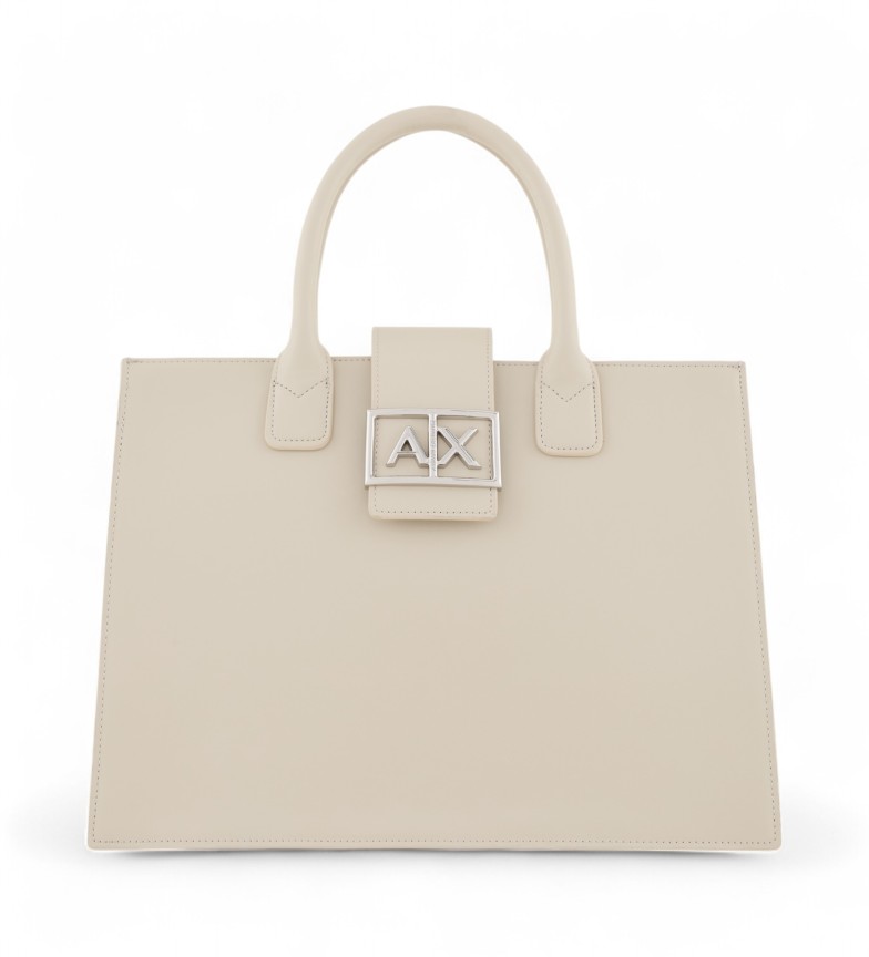 Armani Exchange Bolso tote beige