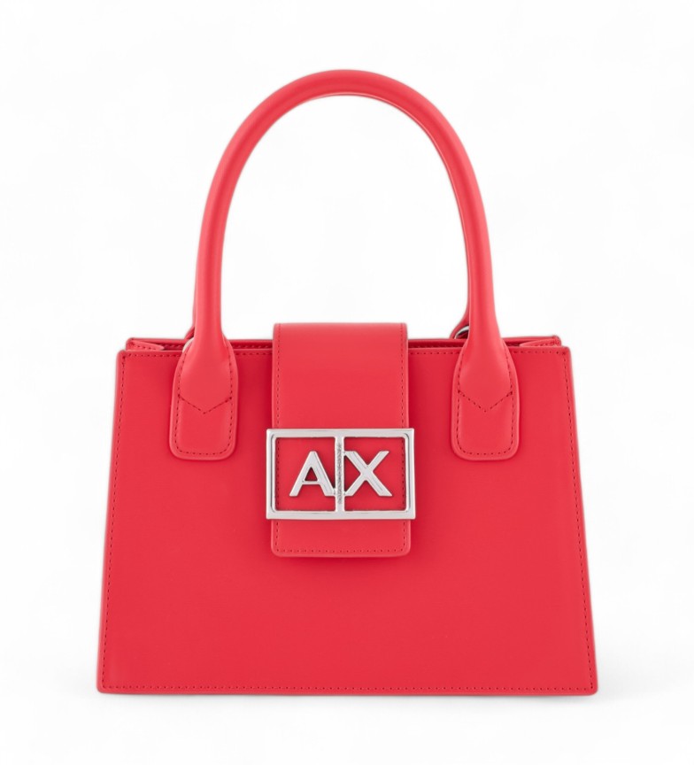 Armani Exchange Bolso de mano rojo