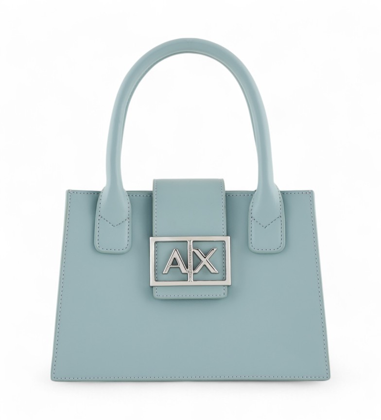 Armani Exchange Bolso pequeño azul