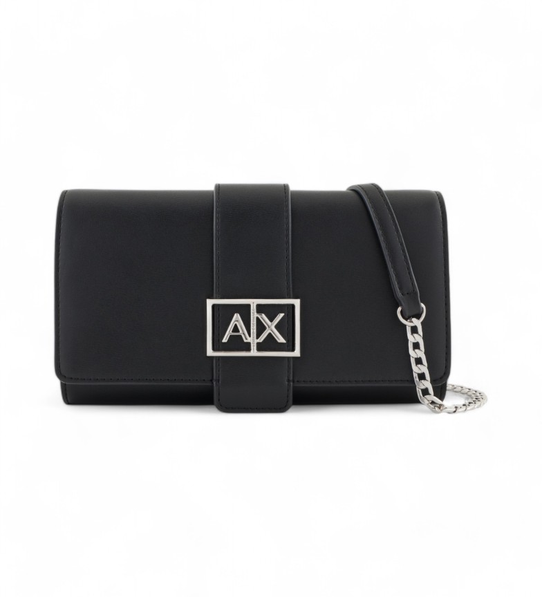 Armani Exchange Bolso cartera negro