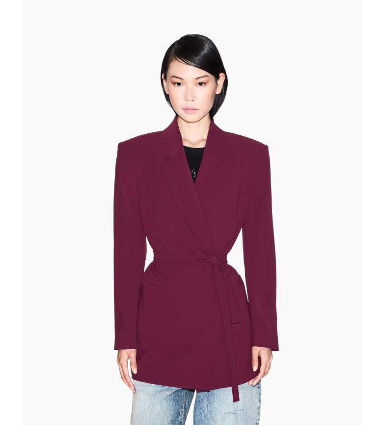 Armani Exchange Americana Corte granate