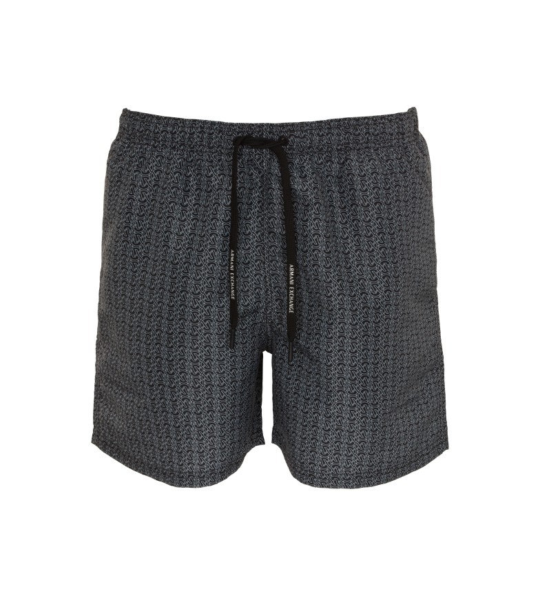 Armani Exchange Bañador bóxer negro