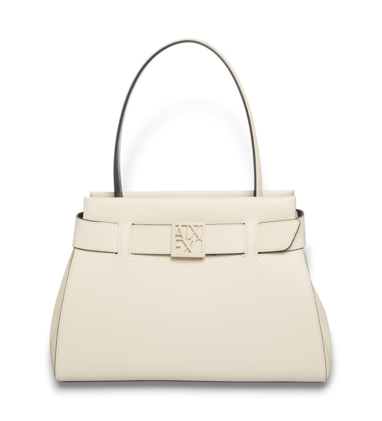 Armani Exchange Bolso de mano beige
