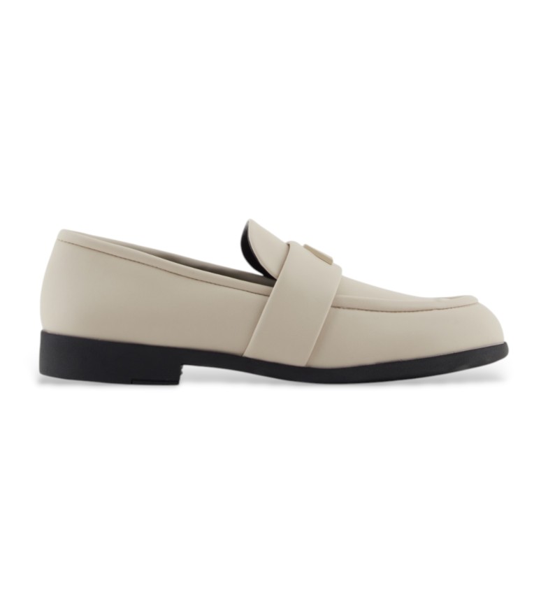 Armani Exchange Mocasines Sofisticados beige