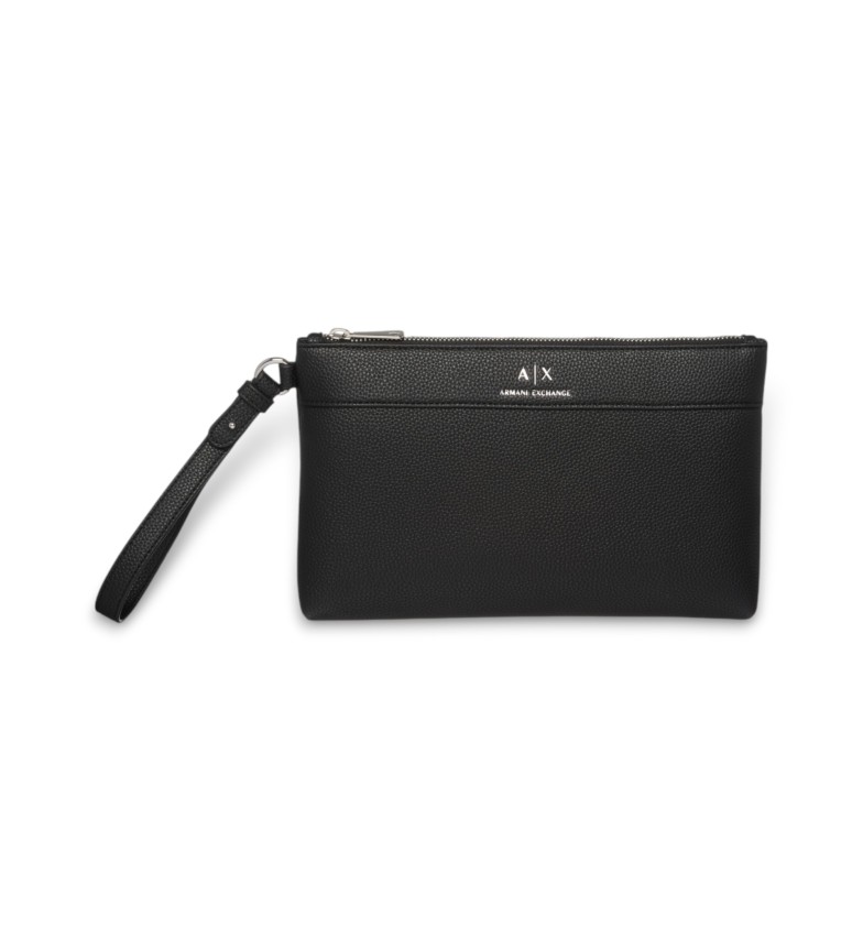 Armani Exchange Bolso mini pouch negro