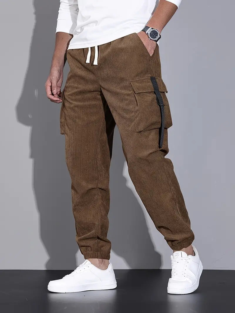 Milo – Pantalones Cargo de Ajuste Cómodo con Bolsillos Múltiples
