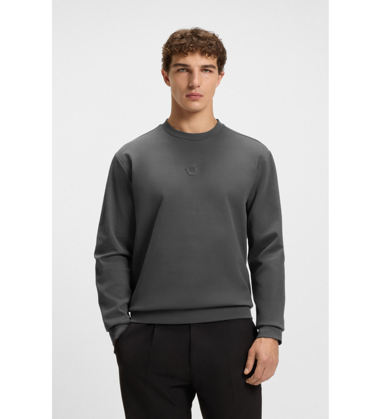 BOSS Sudadera Future gris