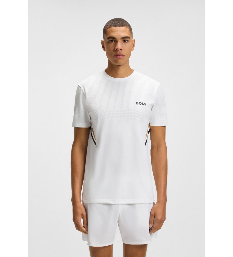 BOSS Camiseta Active blanco