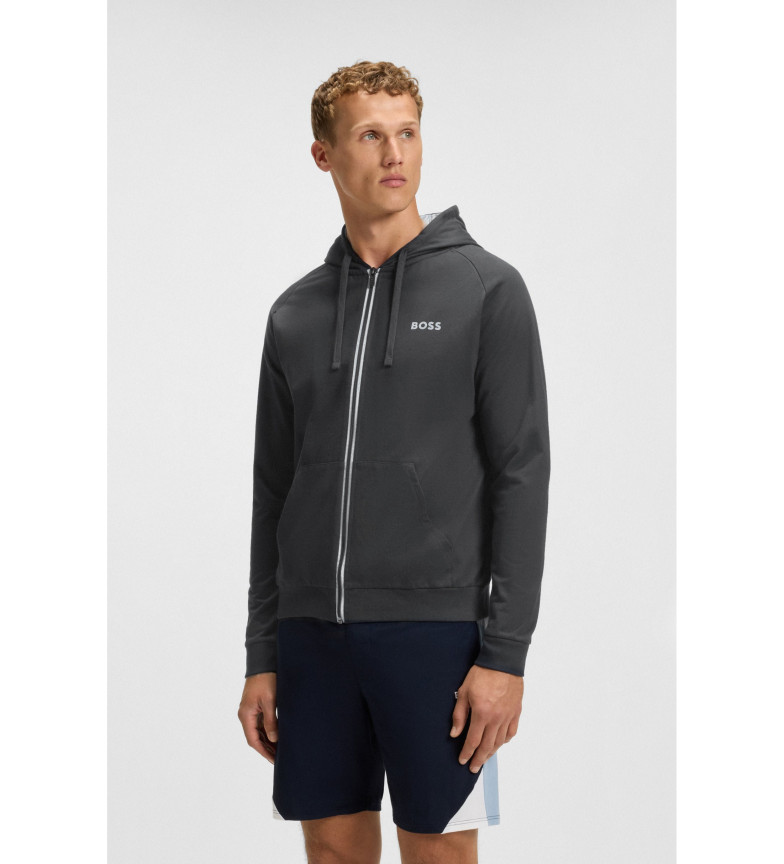 BOSS Sudadera Authentic gris