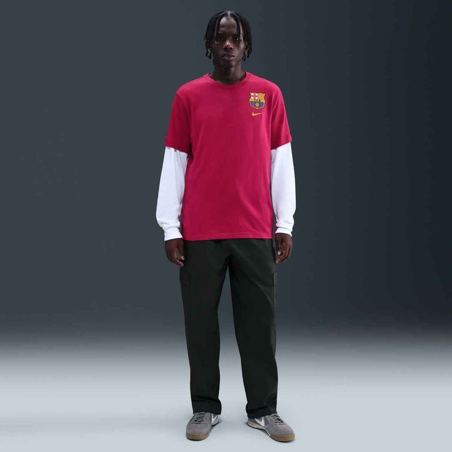 Barcelona Camiseta Crest - Noble Red
