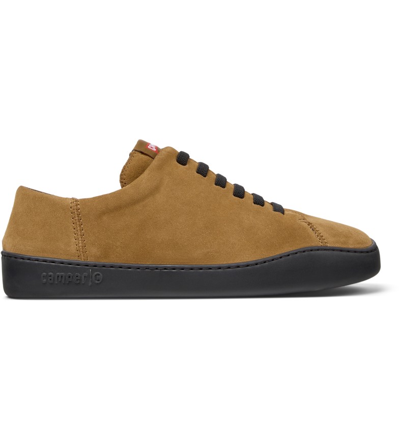 Camper Zapatillas de piel Peu Touring marrón