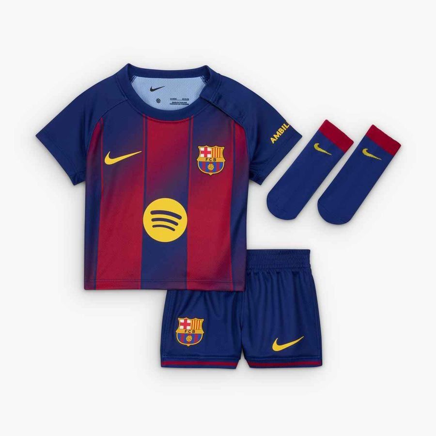 Barcelona Camisa Primera Equipación 2025/26 Kit para bebés Niños