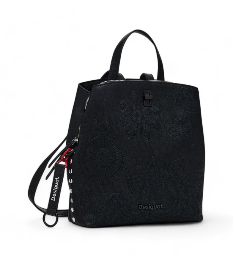 Desigual Mochila Dejavu mini negro
