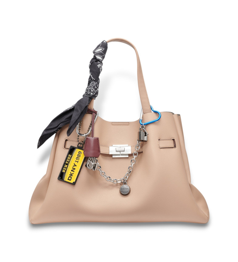DKNY Bolso Bryar beige