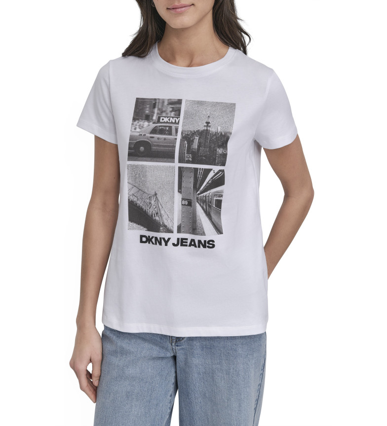 DKNY Camiseta Crystal blanco