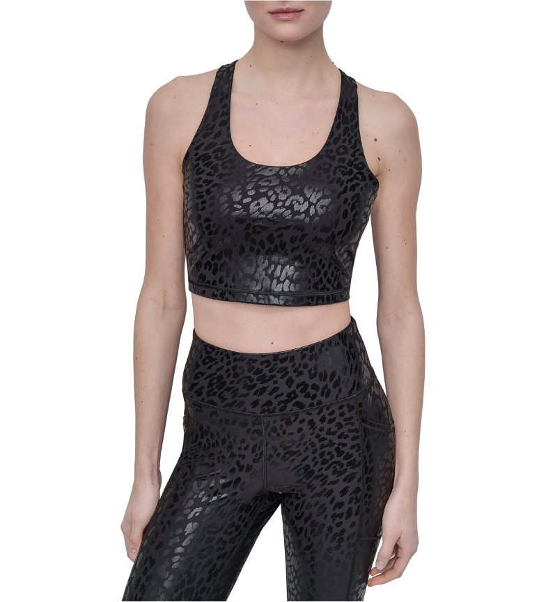 DKNY Top Racerback negro