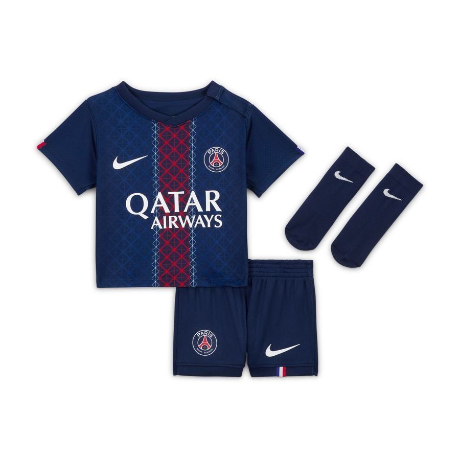 Paris Saint Germain Camisa Primera Equipación 2025/26 Kit para bebés Niños