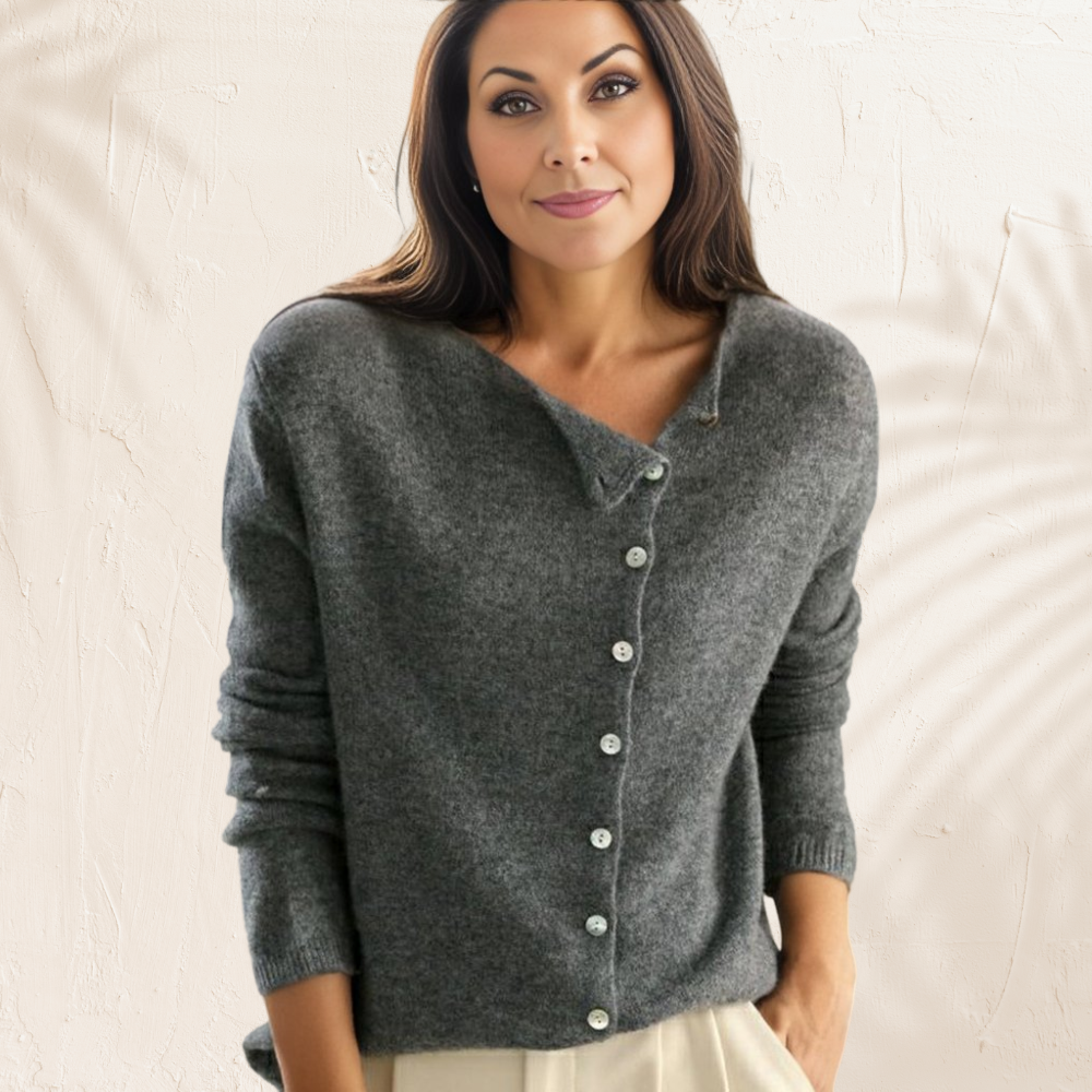 Zuri – Jersey Elegante con Botones