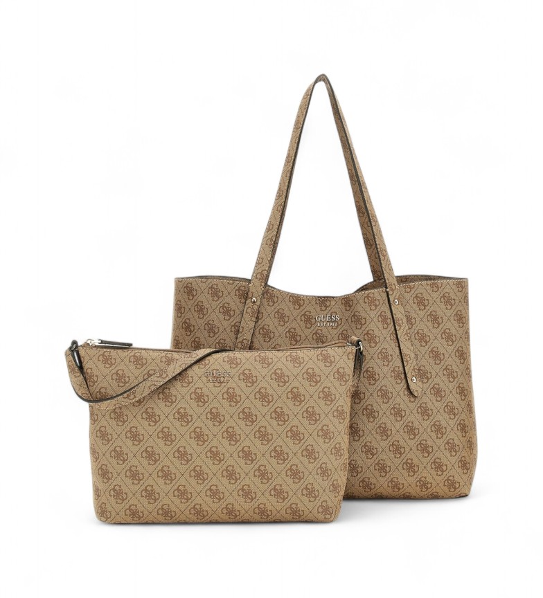 Guess Bolso Brenton marrón