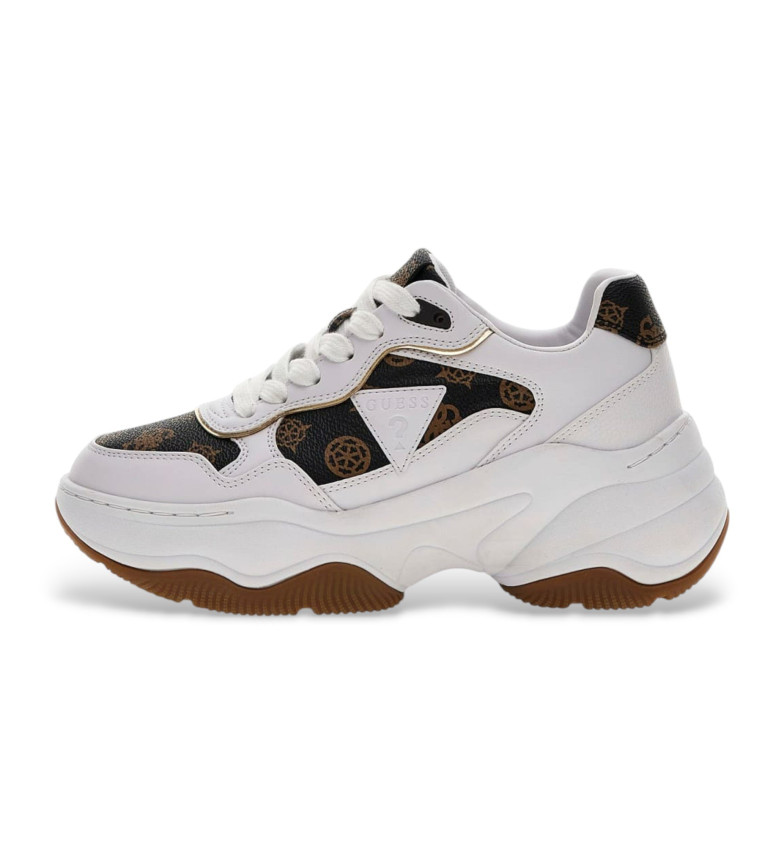 Guess Zapatillas Happy blanco, negro