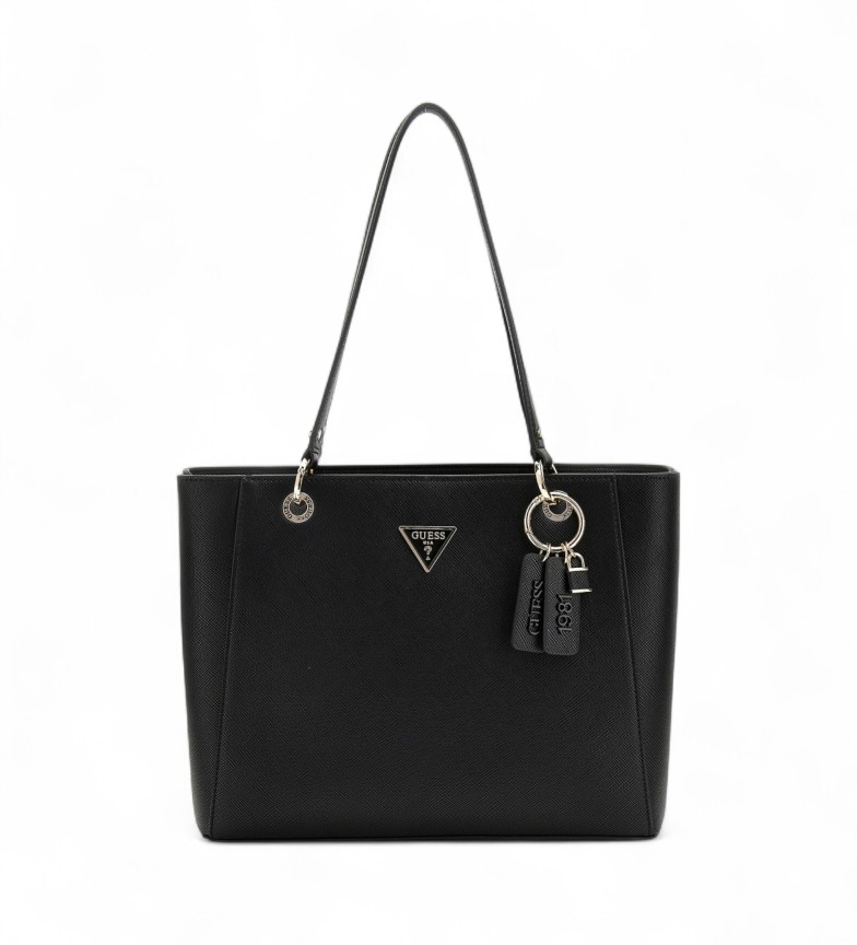 Guess Bolso Tote Noelle Saffiano negro