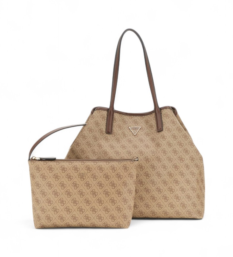 Guess Bolso Victtoria 2en1 marrón