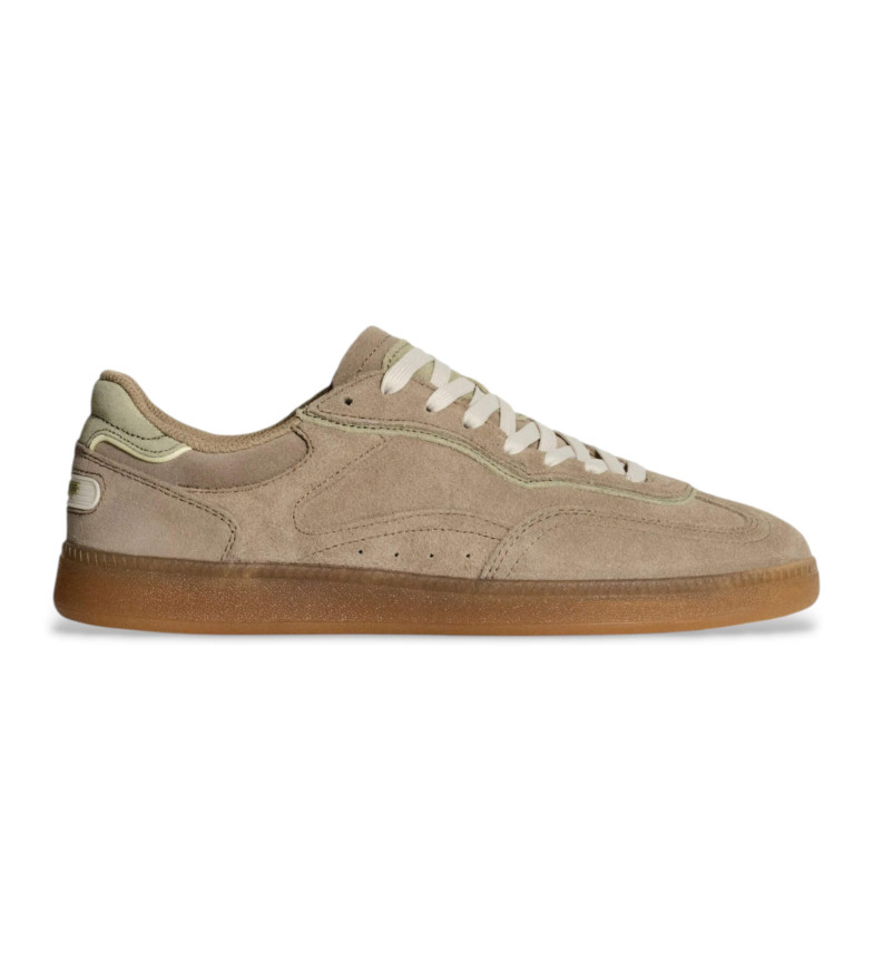 HOFF Zapatillas de piel Alley Taupe marrón