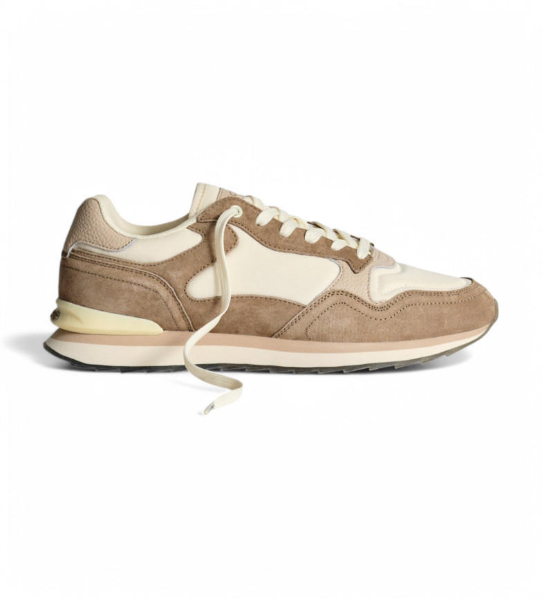 HOFF Zapatillas de Piel Thessaloniki marrón