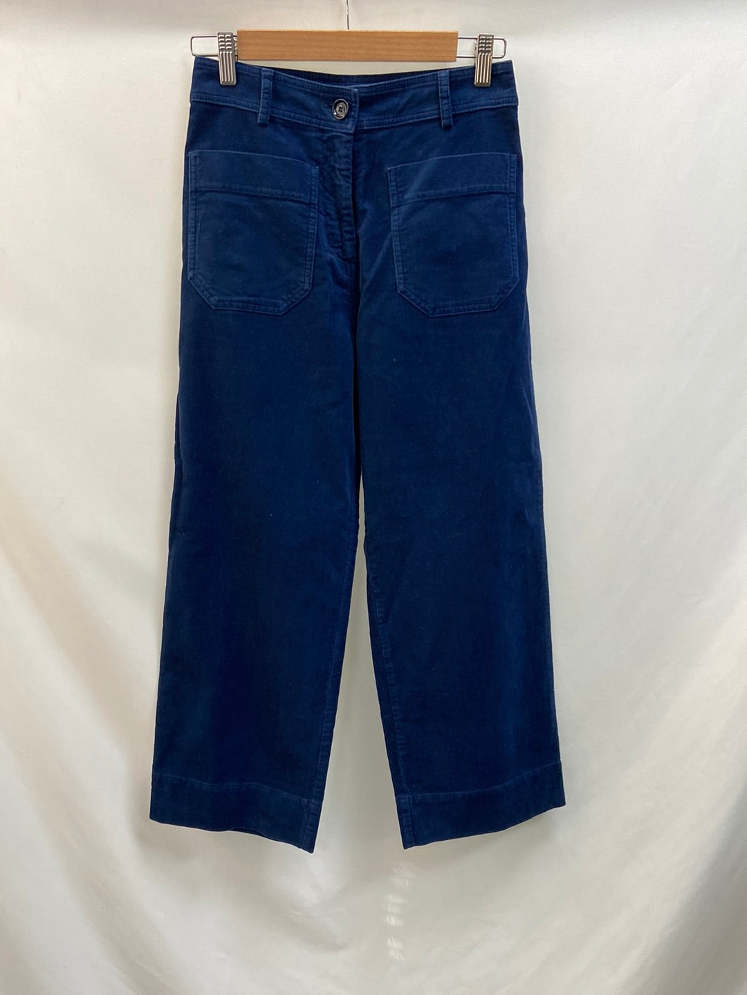 SESSÙN.Culottes azules pana T.36