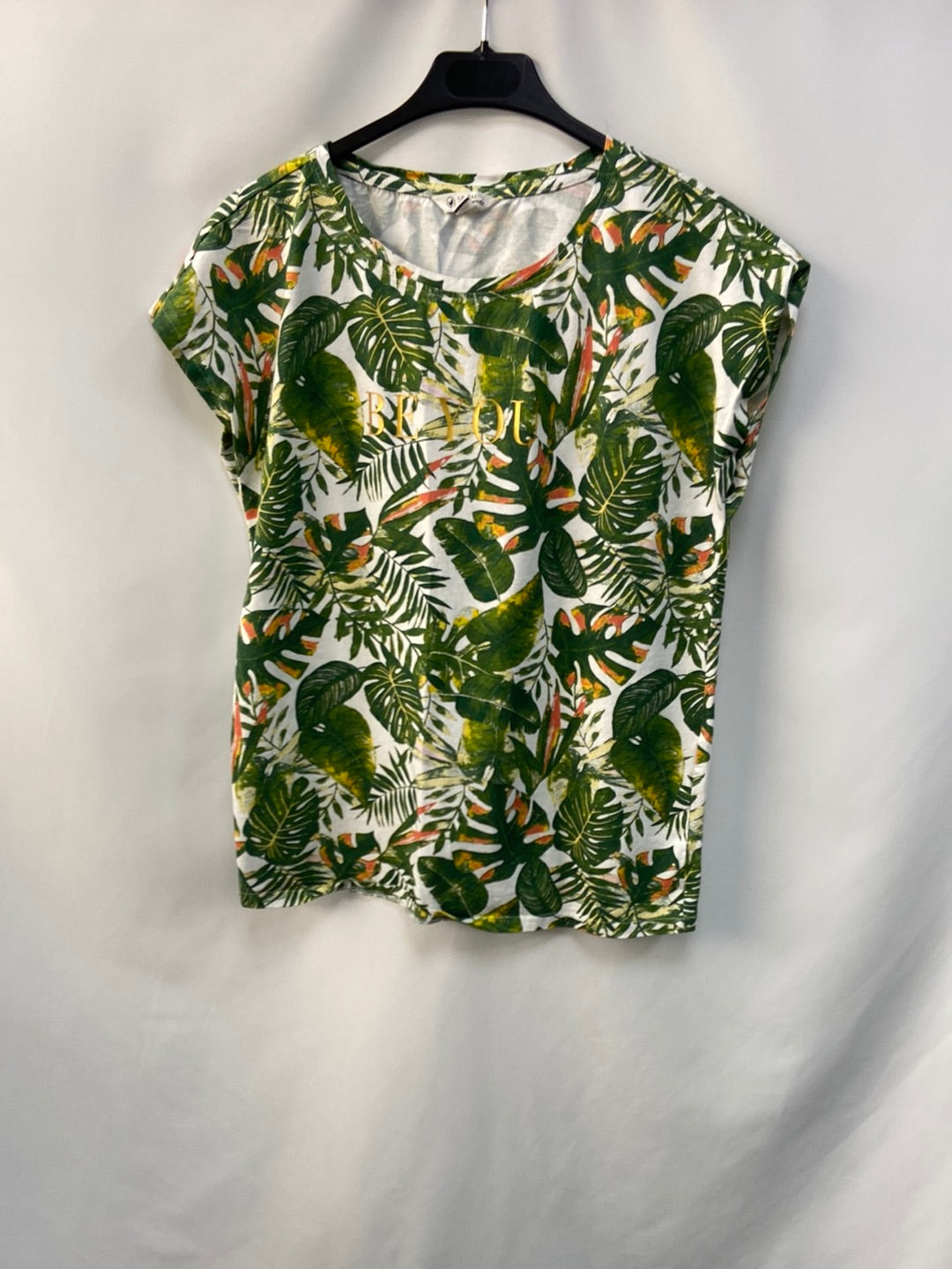 CORTEFIEL.Camiseta palmeras T.s