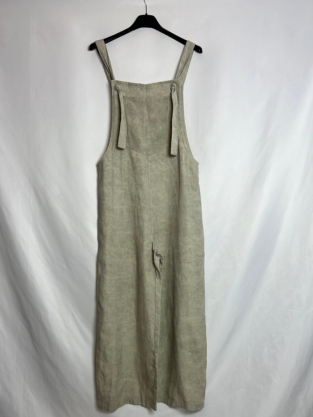ZARA. Peto midi gris efecto desgastado. T S