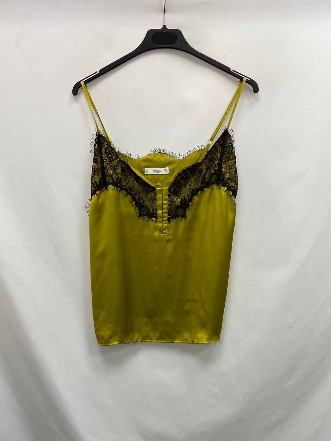 MANGO.Top lencero satinado T.S