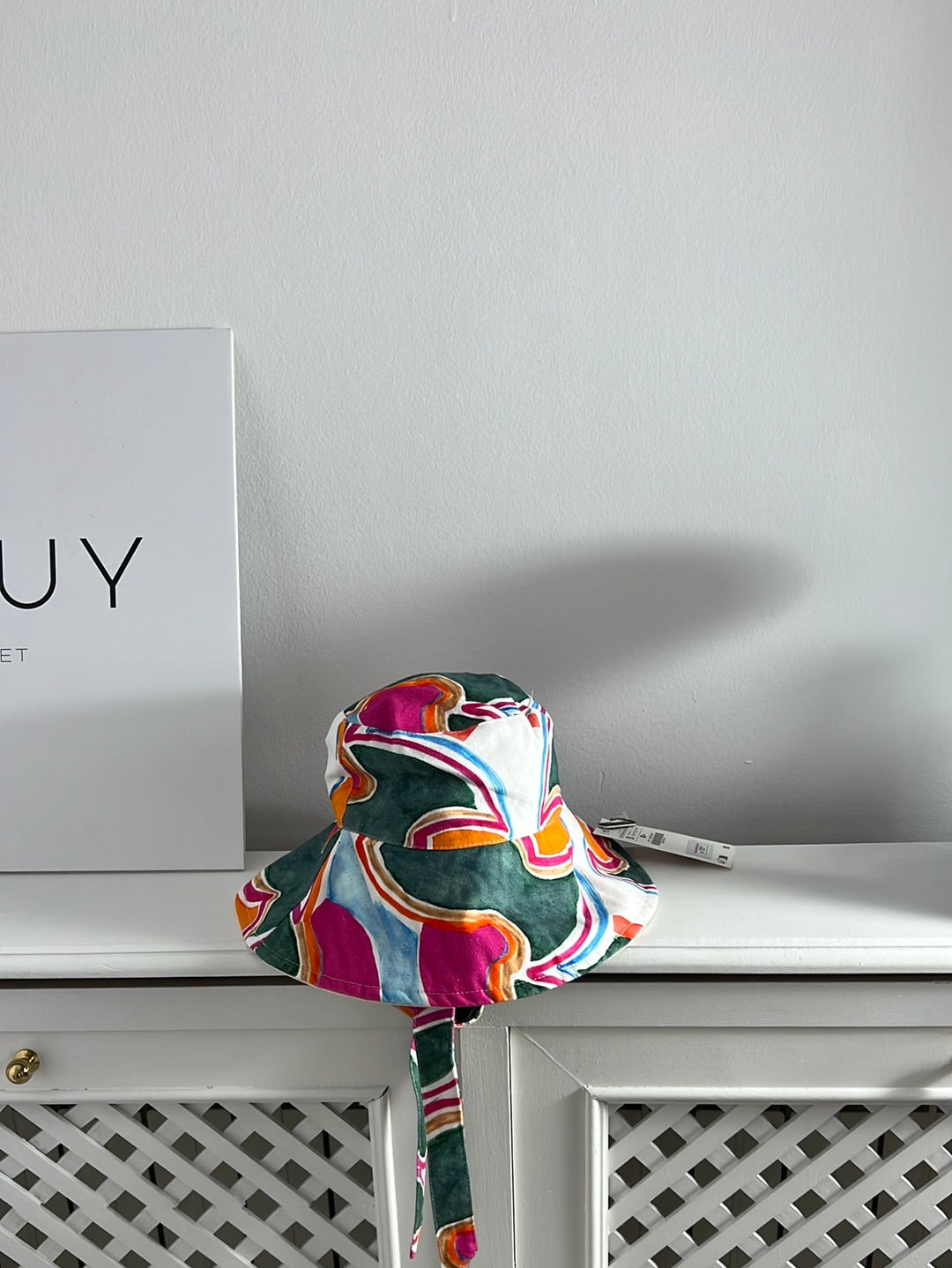 ZARA. Gorro estampado lazada. T S