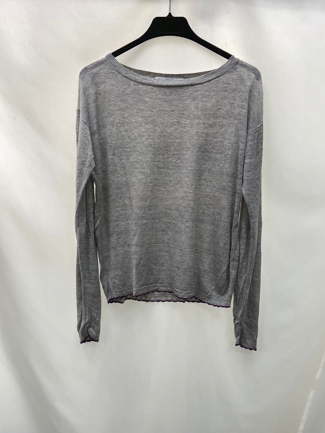 UNIQLO.Jersey gris jaspeado T.M
