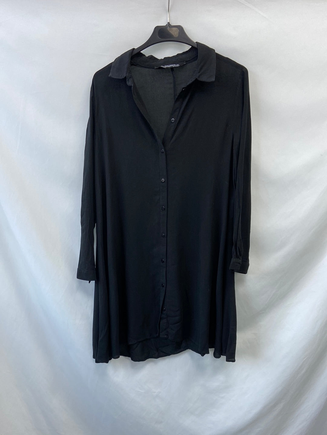 ZARA.Vestido/blusa negra T.XS