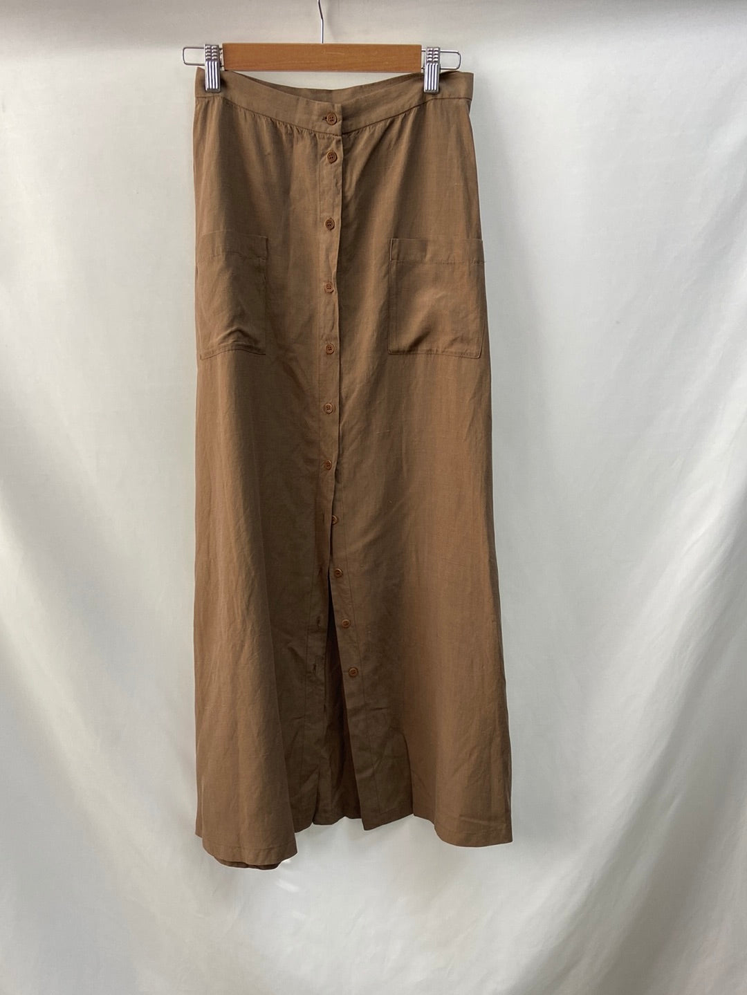 CORTANA.Falda larga lino t.38