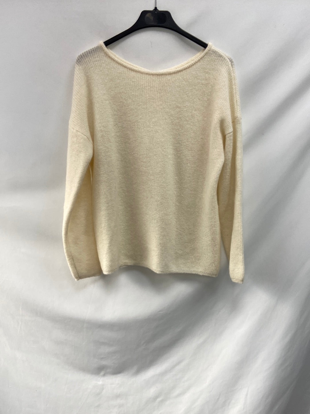 SEZANE. Jersey beige botones T.s /m (Tara)