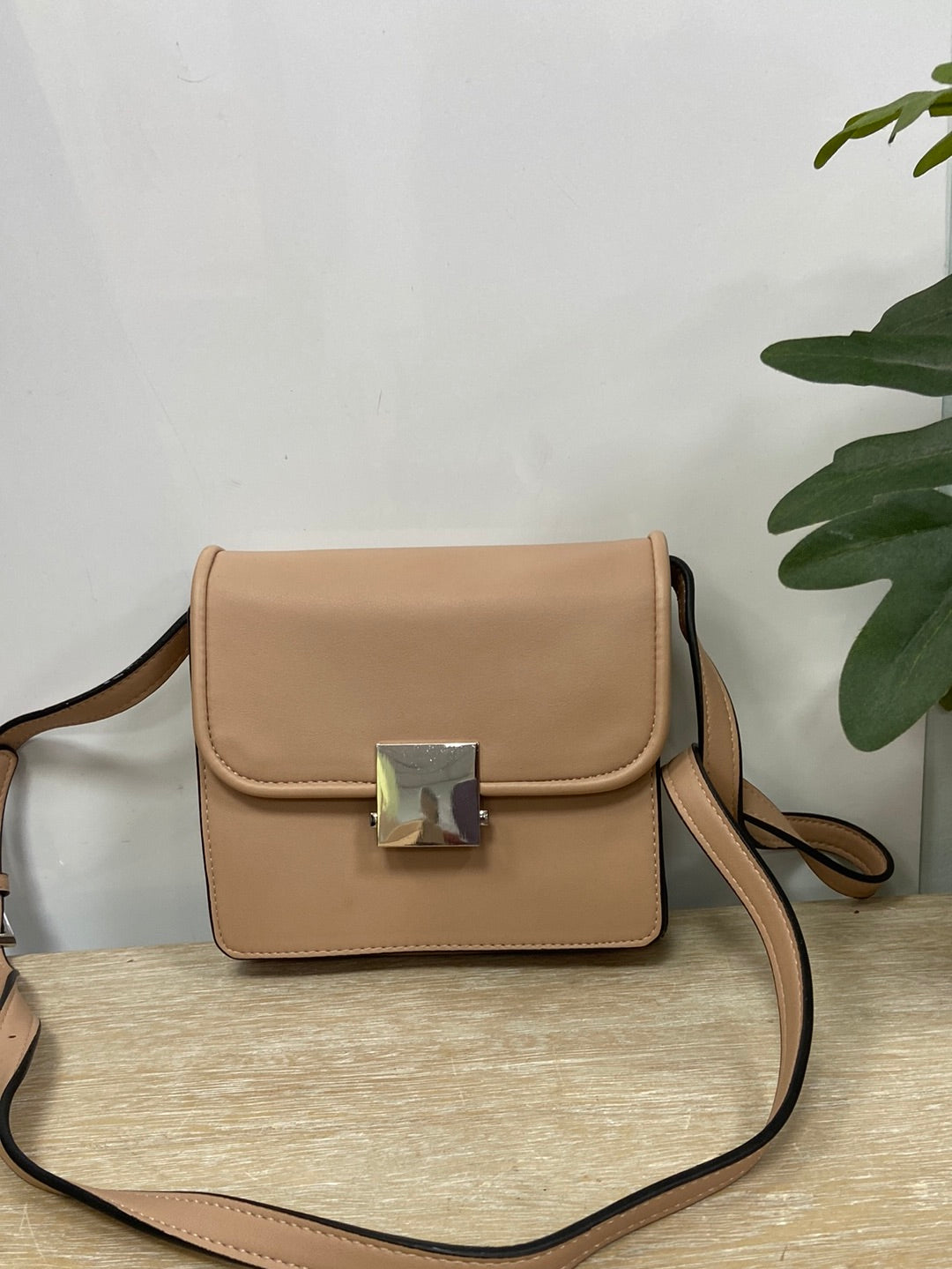 PULL&BEAR.Bolso mini beige