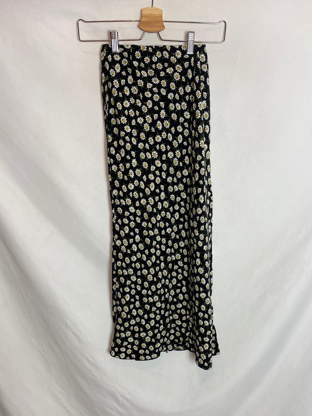 ASOS. Falda midi flores. T.XXS