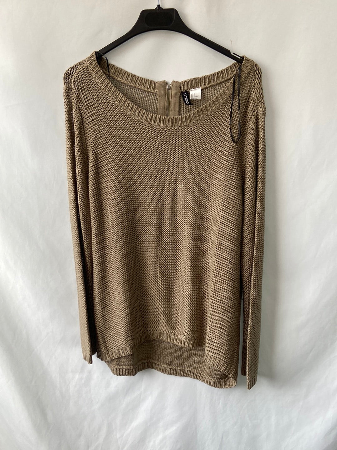 H&M.Jersey punto abierto T.42