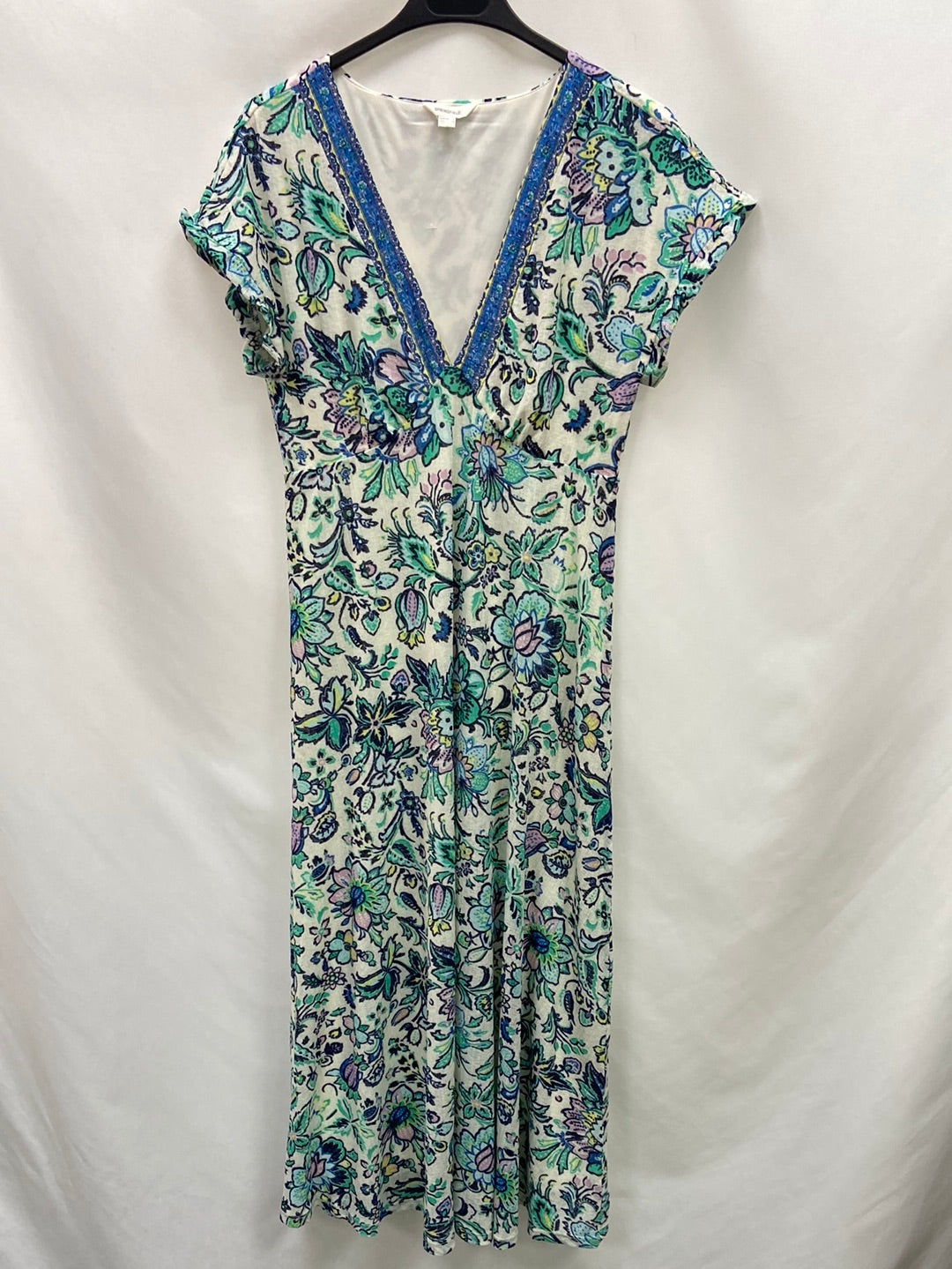 SPRINGFIELD .Vestido largo estampado T.M