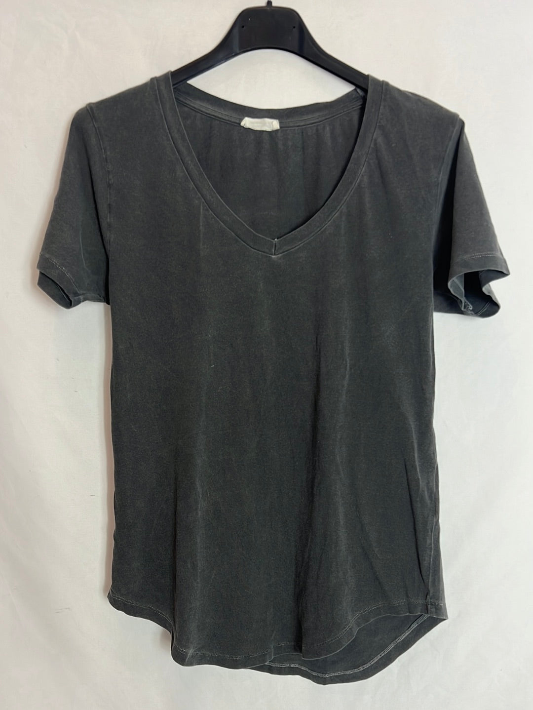 AMERICAN VINTAGE. Camiseta gris efecto desgastado. T S