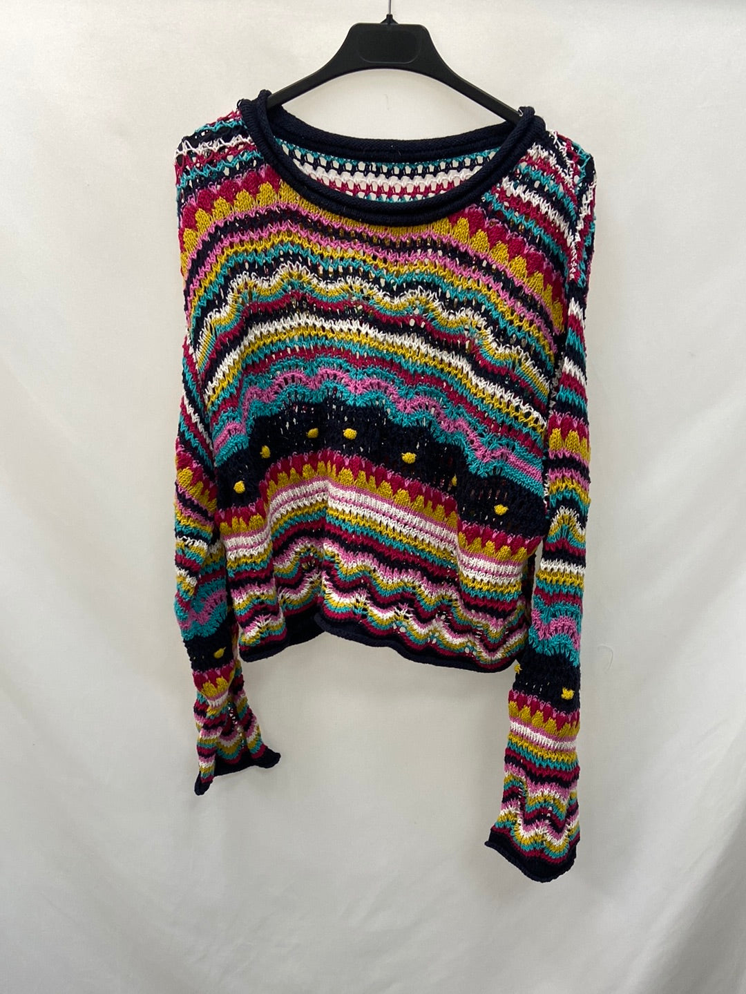 OTRAS.Jersey croché multicolor TU(M)